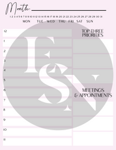 Load image into Gallery viewer, Everything She Needs Dateless Lifestyle Planner (Digital Copy)
