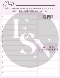 Everything She Needs Dateless Lifestyle Planner (Digital Copy)